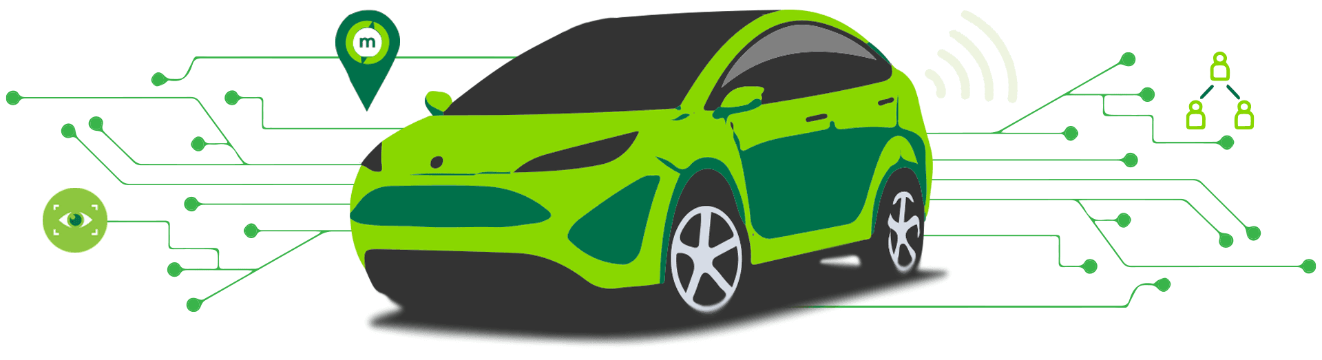 Ilustracao da plataforma de mobilidade OneMobility